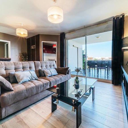 T2 Classe 4 Etoiles Avec Jardin, Piscine, Vue Mer A Saint-Gilles-Les-Bains 外观 照片
