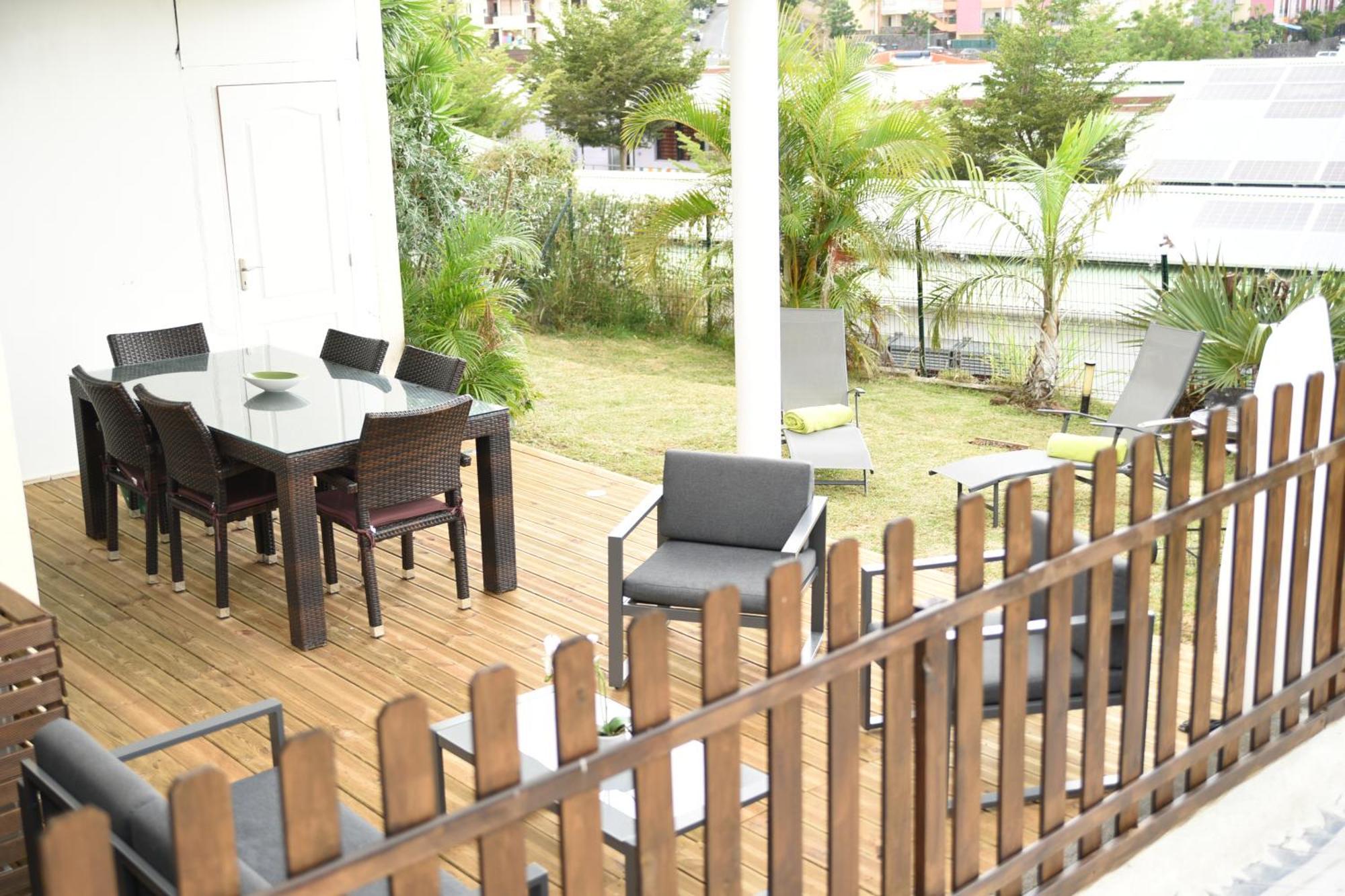 T2 Classe 4 Etoiles Avec Jardin, Piscine, Vue Mer A Saint-Gilles-Les-Bains 外观 照片
