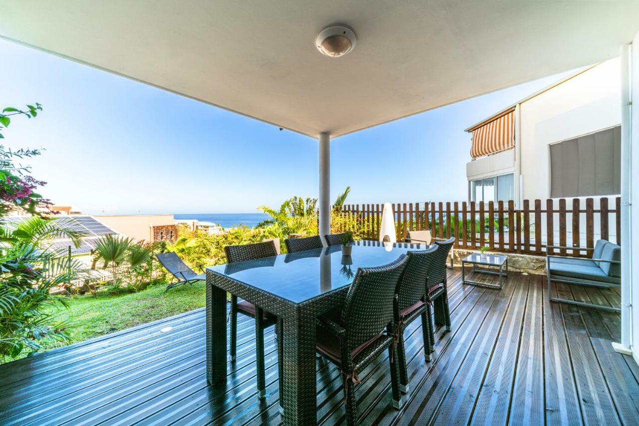 T2 Classe 4 Etoiles Avec Jardin, Piscine, Vue Mer A Saint-Gilles-Les-Bains 外观 照片